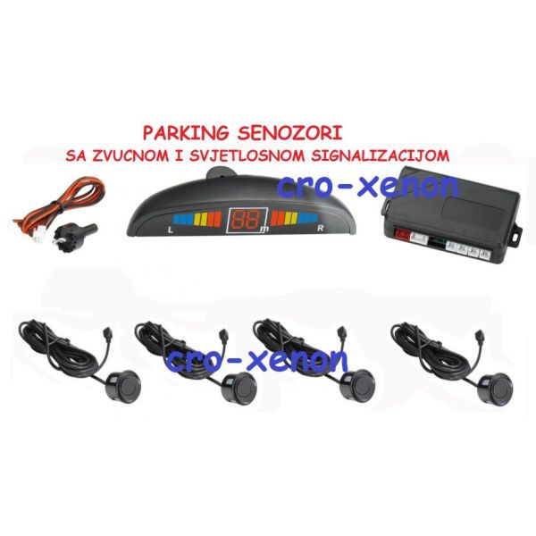 Parking Senzori 4 Senzora Display LCD