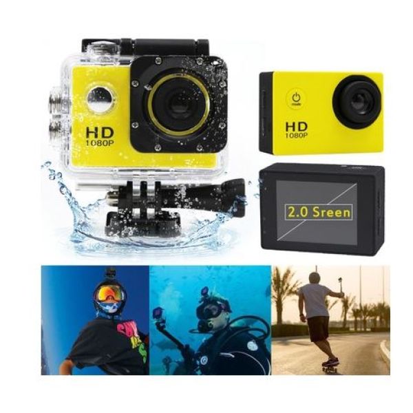 Sportska akcijska Full HD kamera vodootporna