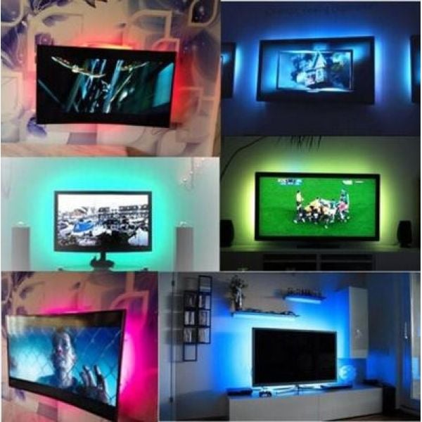 USB led traka 500 cm s daljinskim RGB Relax TV