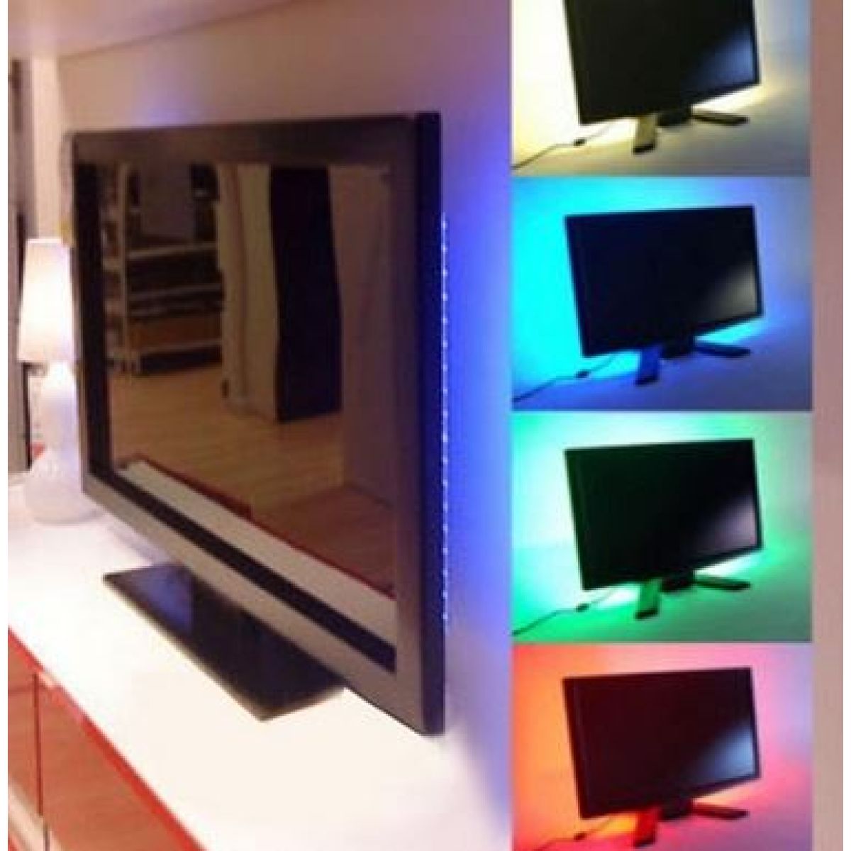 USB led traka 500 cm s daljinskim RGB Relax TV