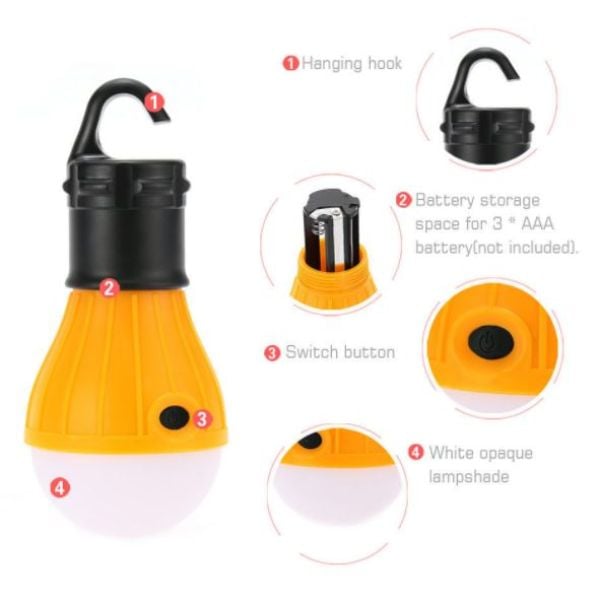 Lampe žarulja za kampiranje - LED