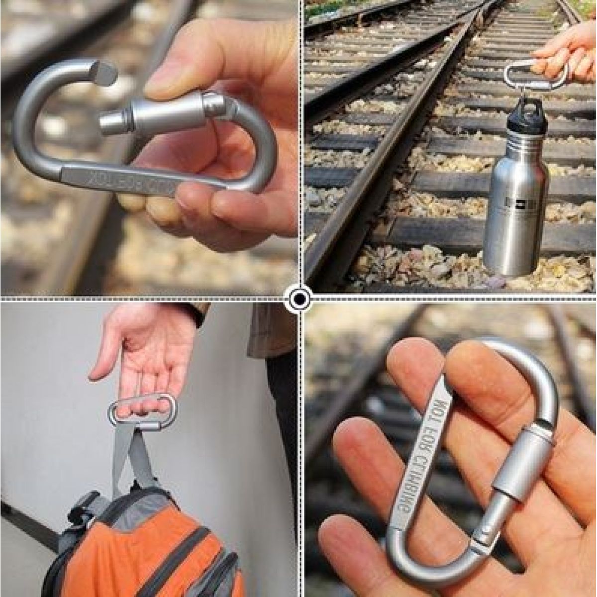 (3kom) Karabiner za ključeve Navy Seals
