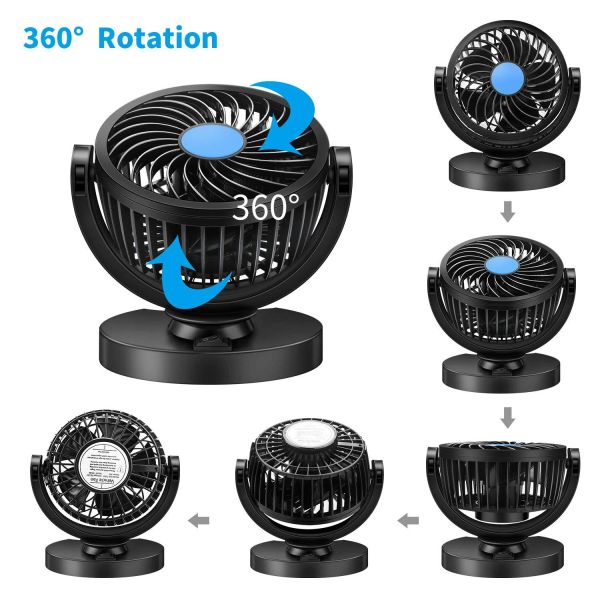 Rotirajući ventilator na upaljač 12V - akcija
