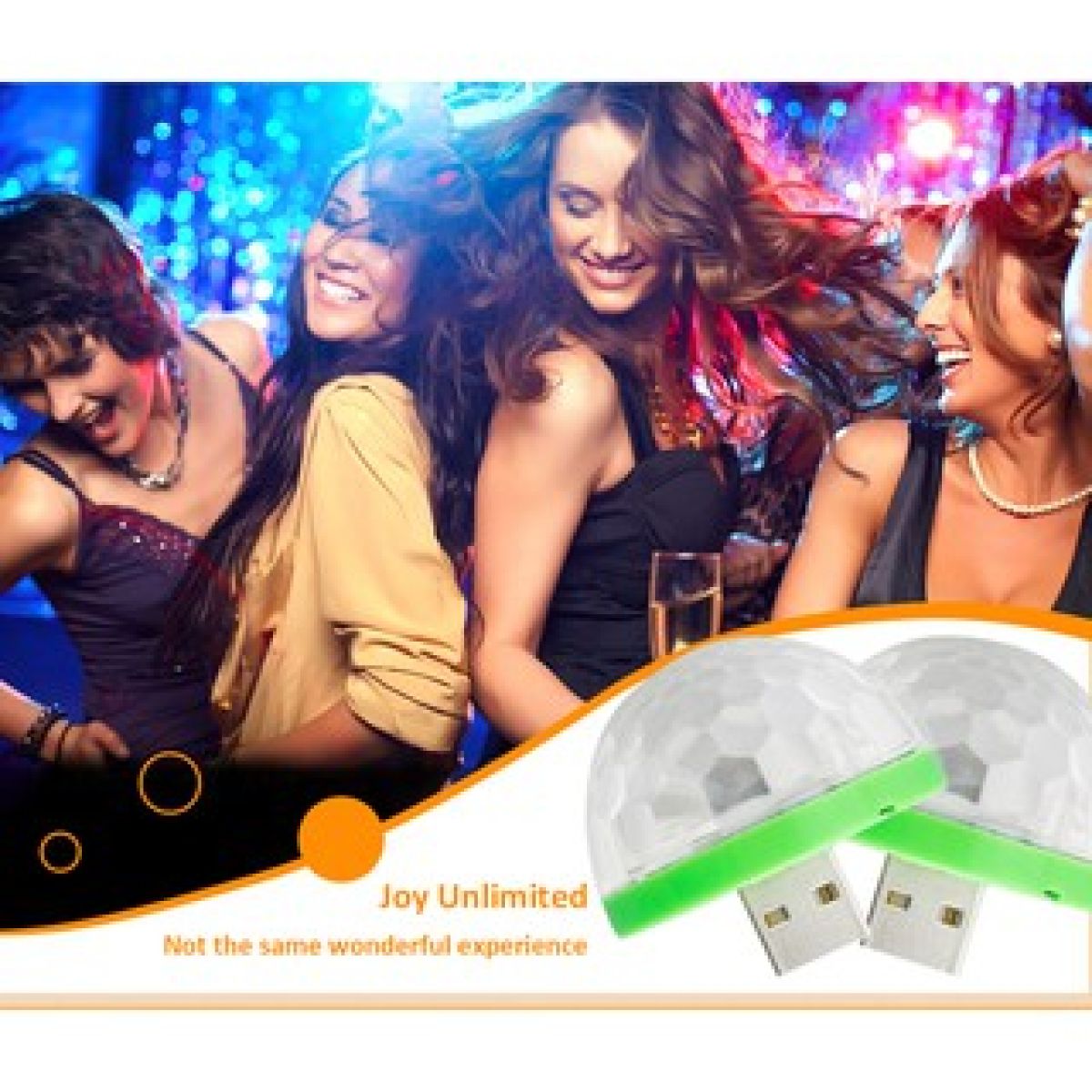 Mini LED disco kroglica