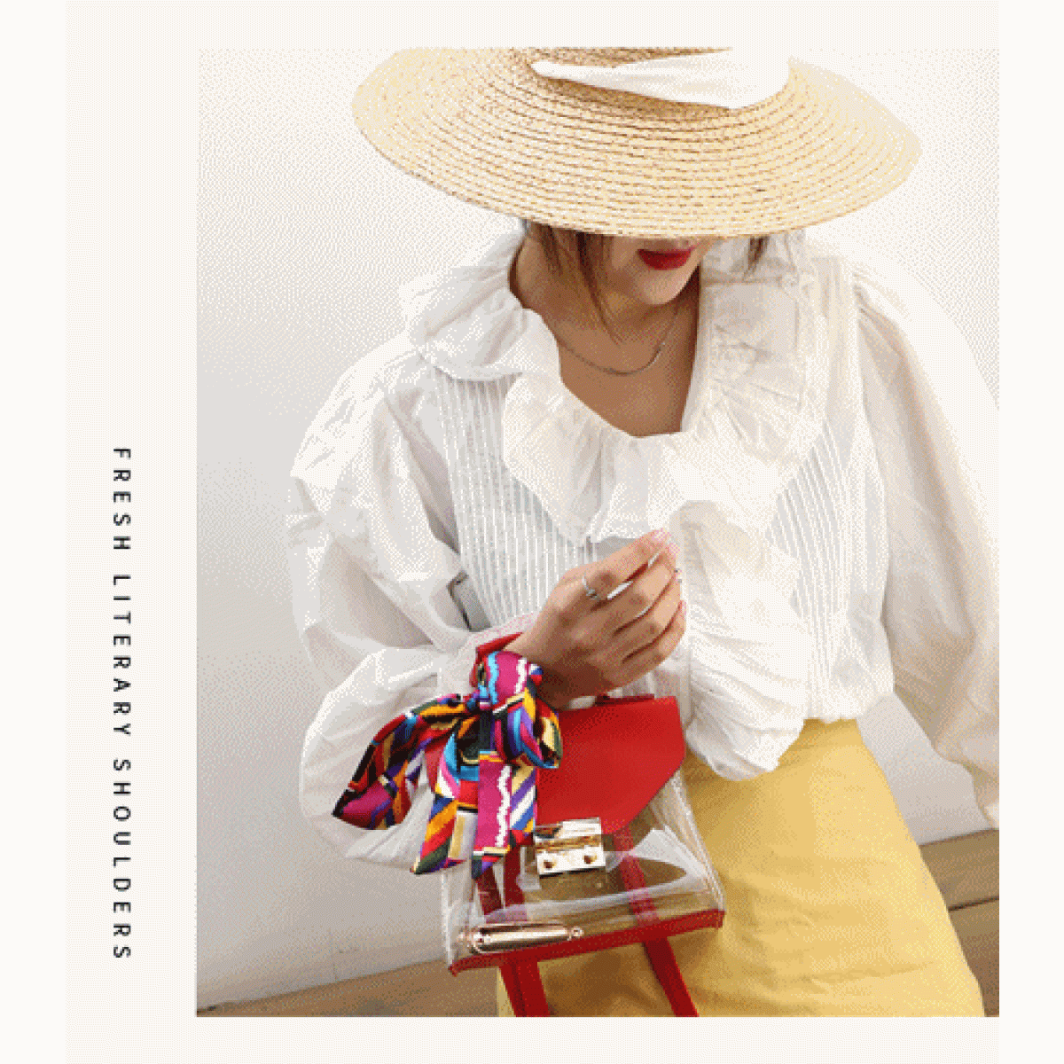 Ženska torba - "transparent bag"