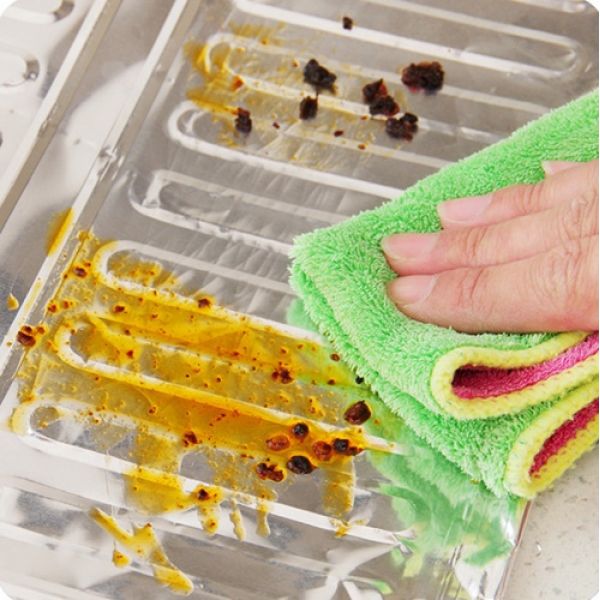 3- dijelni aluminijski zaslon za zaštitu prilikom pripreme jela