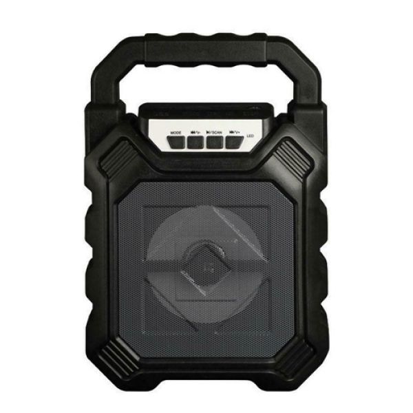 3D prijenosni USB Bluetooth zvučnik s led efektima - King