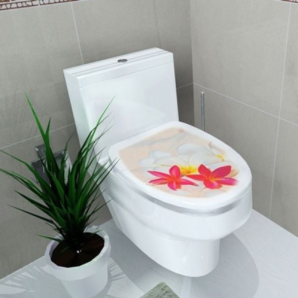 Novi dizajn za zabavnu kupaonicu - dekorativna naljepnica za wc dasku