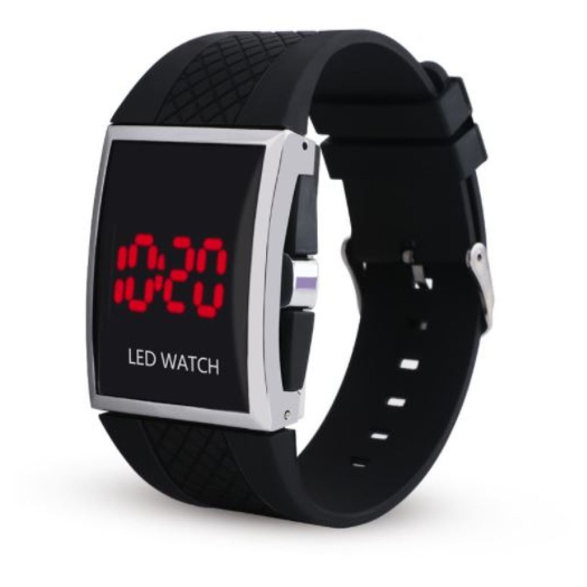 Led Unisex sat s gumenim remenom