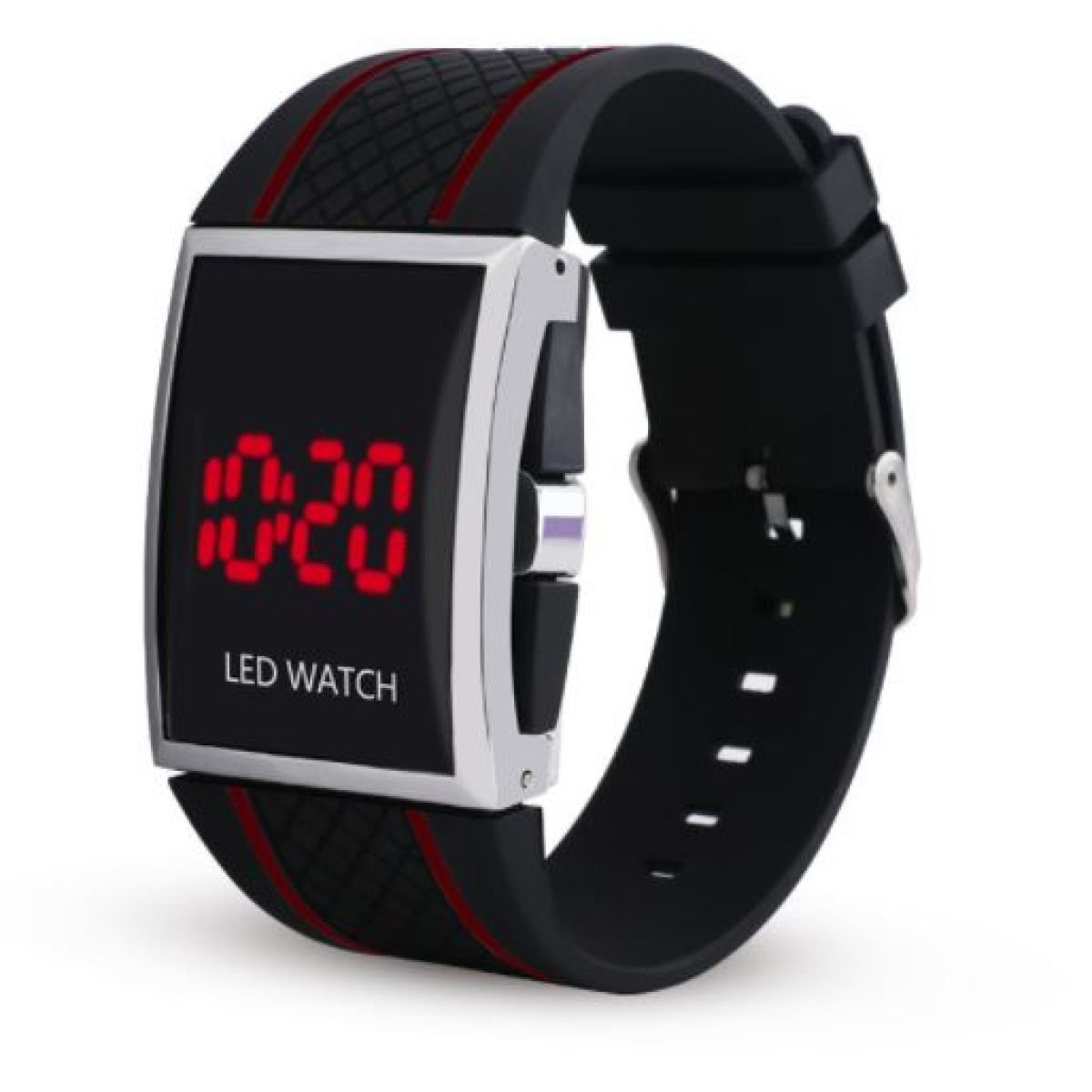 Led Unisex sat s gumenim remenom