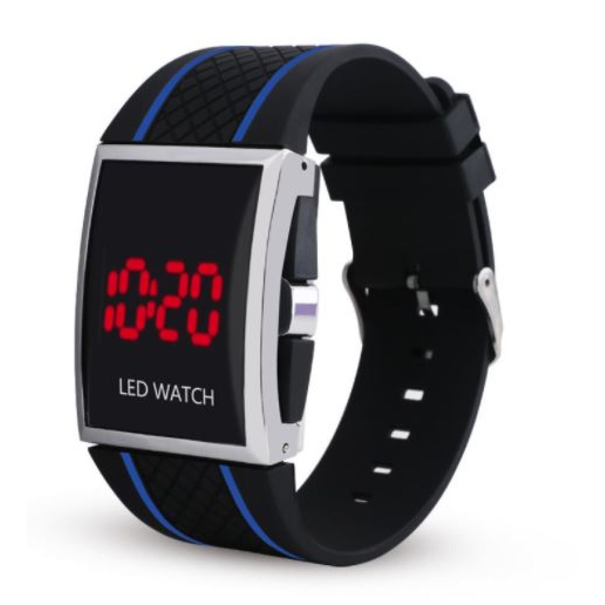 Led Unisex sat s gumenim remenom