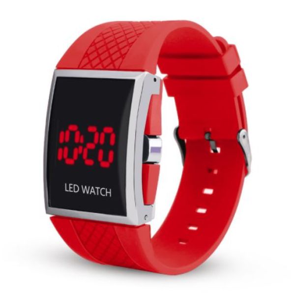 Led Unisex sat s gumenim remenom