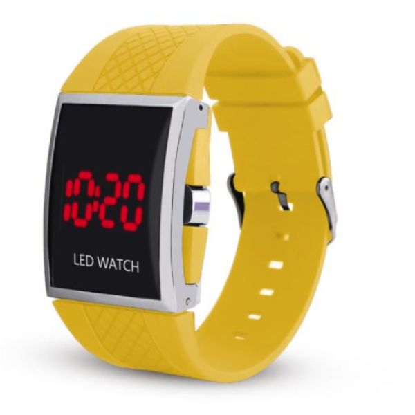 Led Unisex sat s gumenim remenom