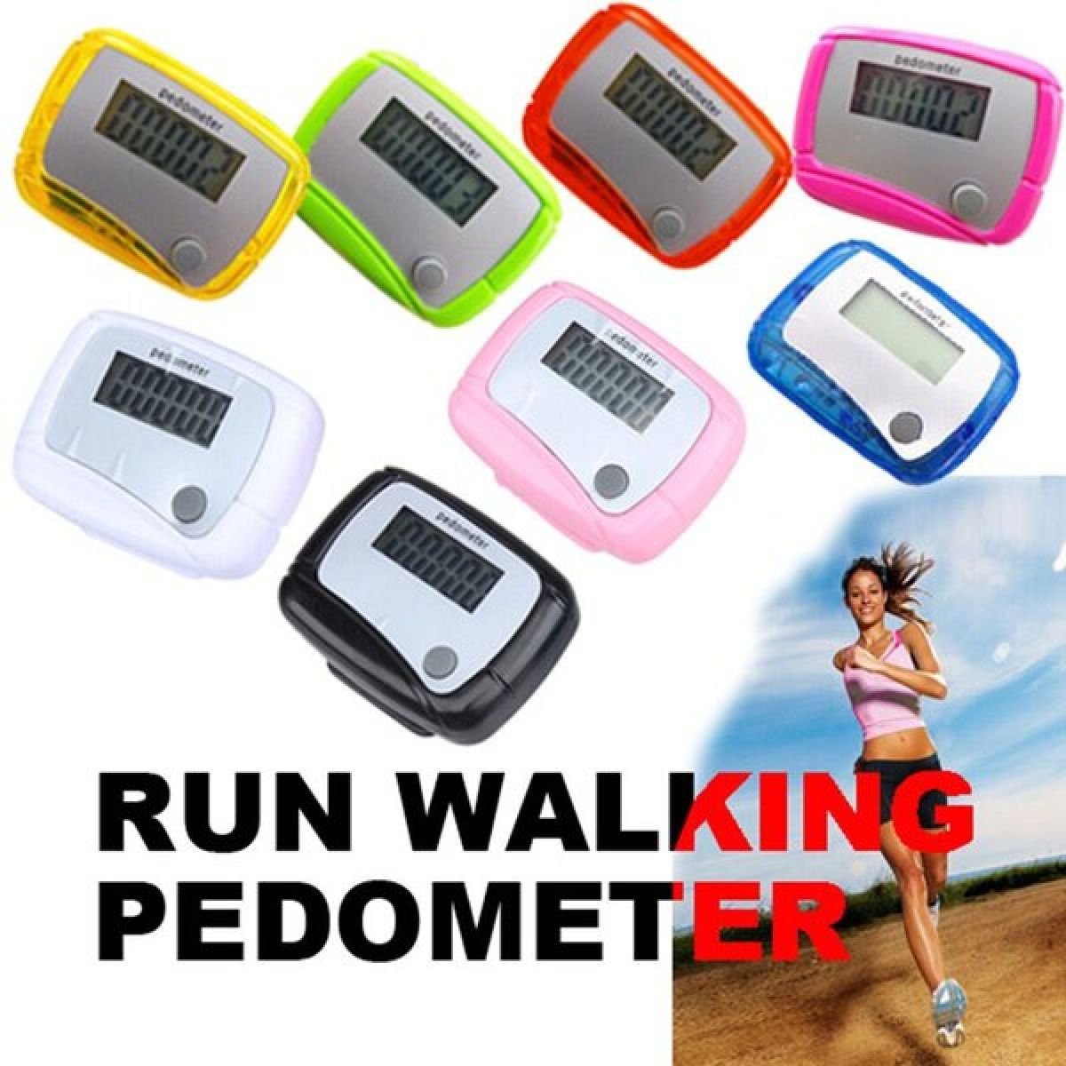 Mjerač koraka i pređenog puta (pedometer)