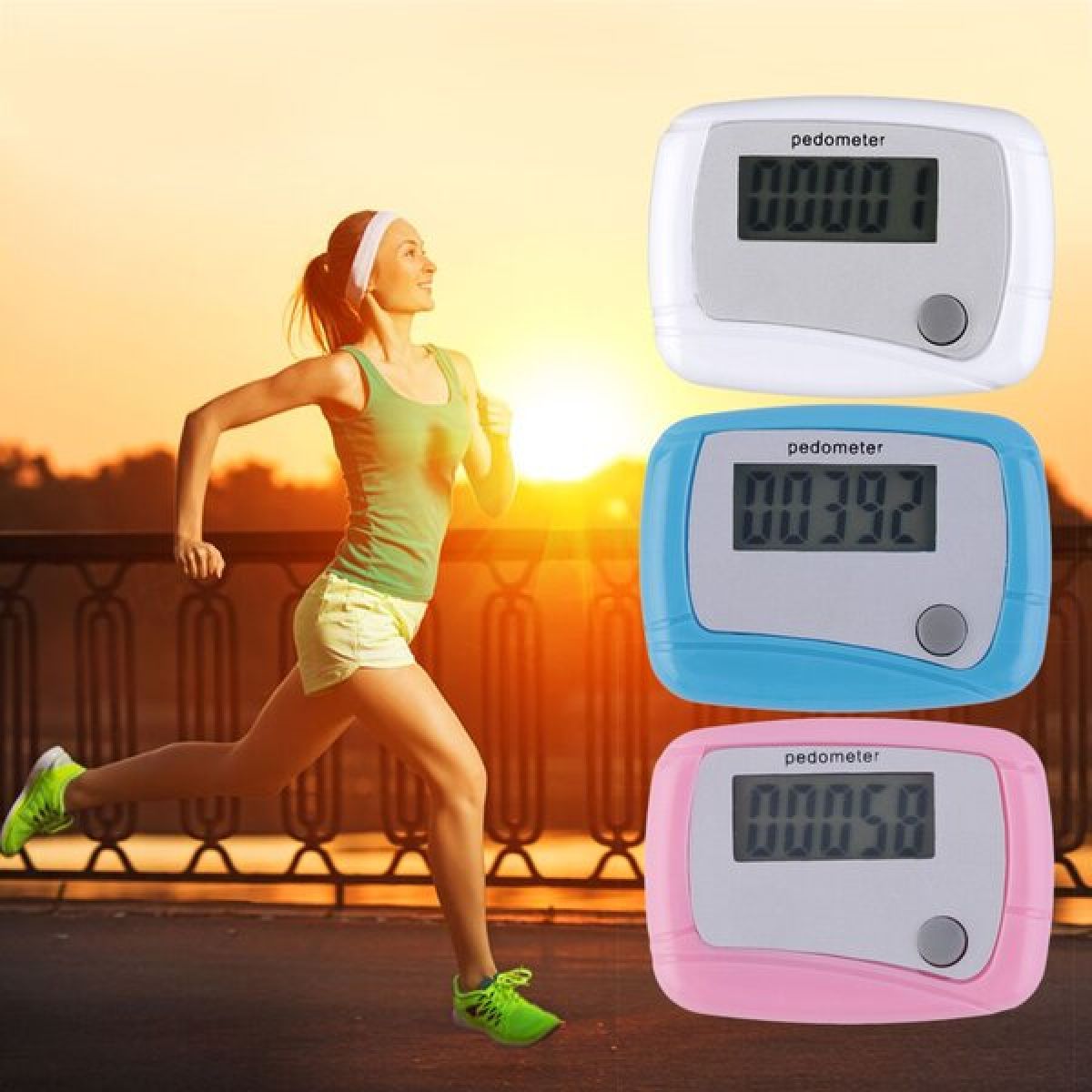 Mjerač koraka i pređenog puta (pedometer)