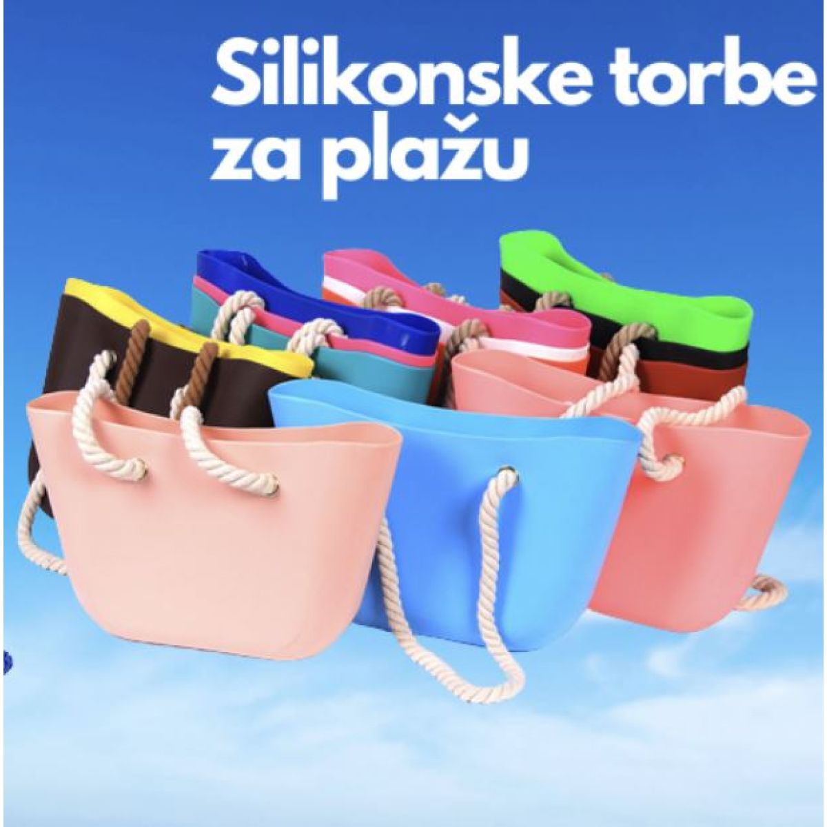 Silikonska torba za plažu