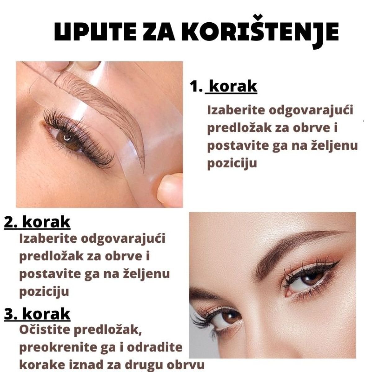 Novi Puder Pečat za obrve dostupan u 3 nijanse