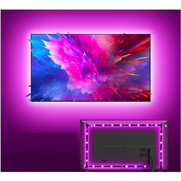 USB led traka 200 cm s daljinskim RGB Relax TV