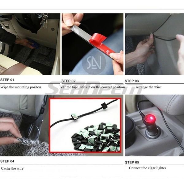 RGB Ambijetalno podno osvijetljenje automobila