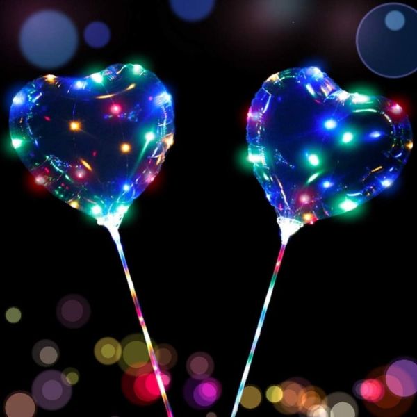 Magični LED balon u obliku srca