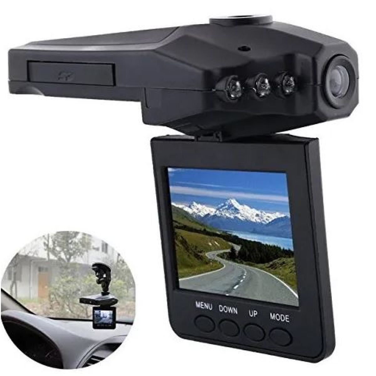 HD DVR Auto Kamera za snimanje iz Vozila Dnevno/Noćno!