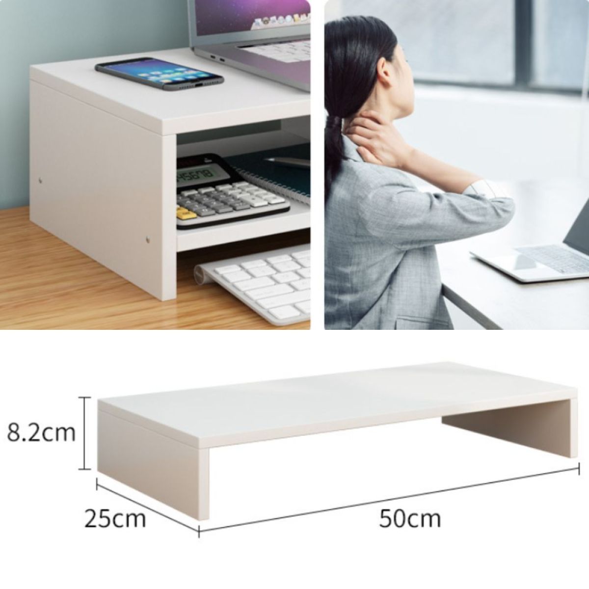 Ergonomic - Višenamjenska polica za radni stol