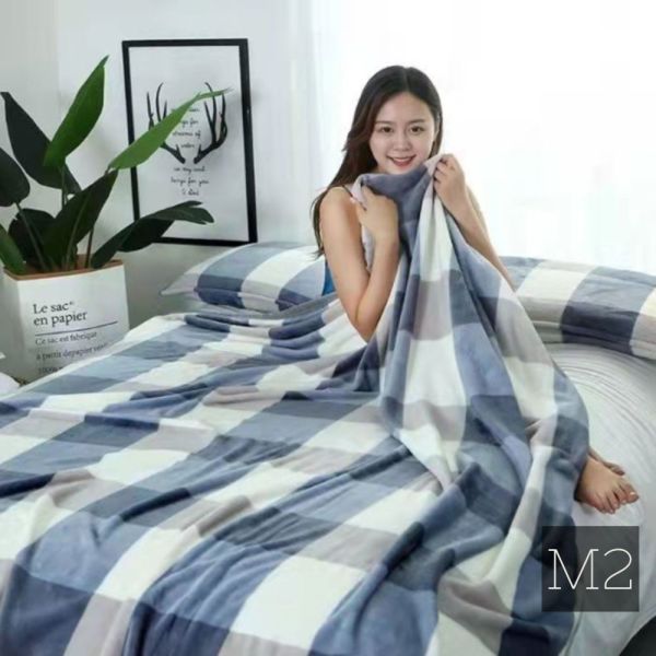 (180x200cm) Velvet large deka - Soft