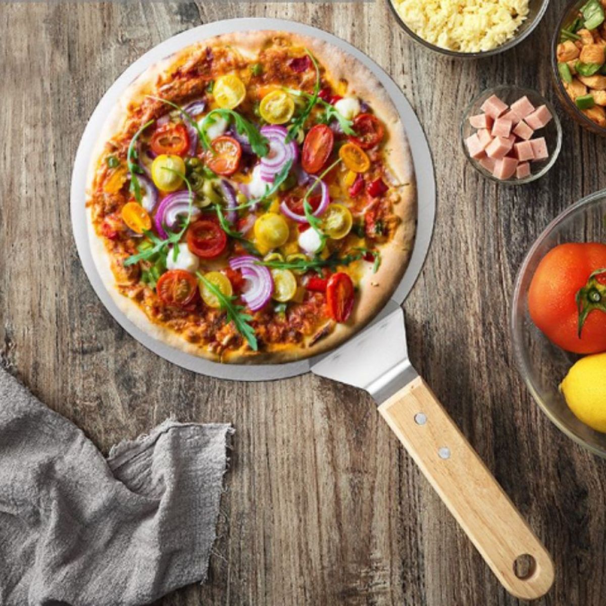 Držač za pizzu od nehrđajućeg čelika