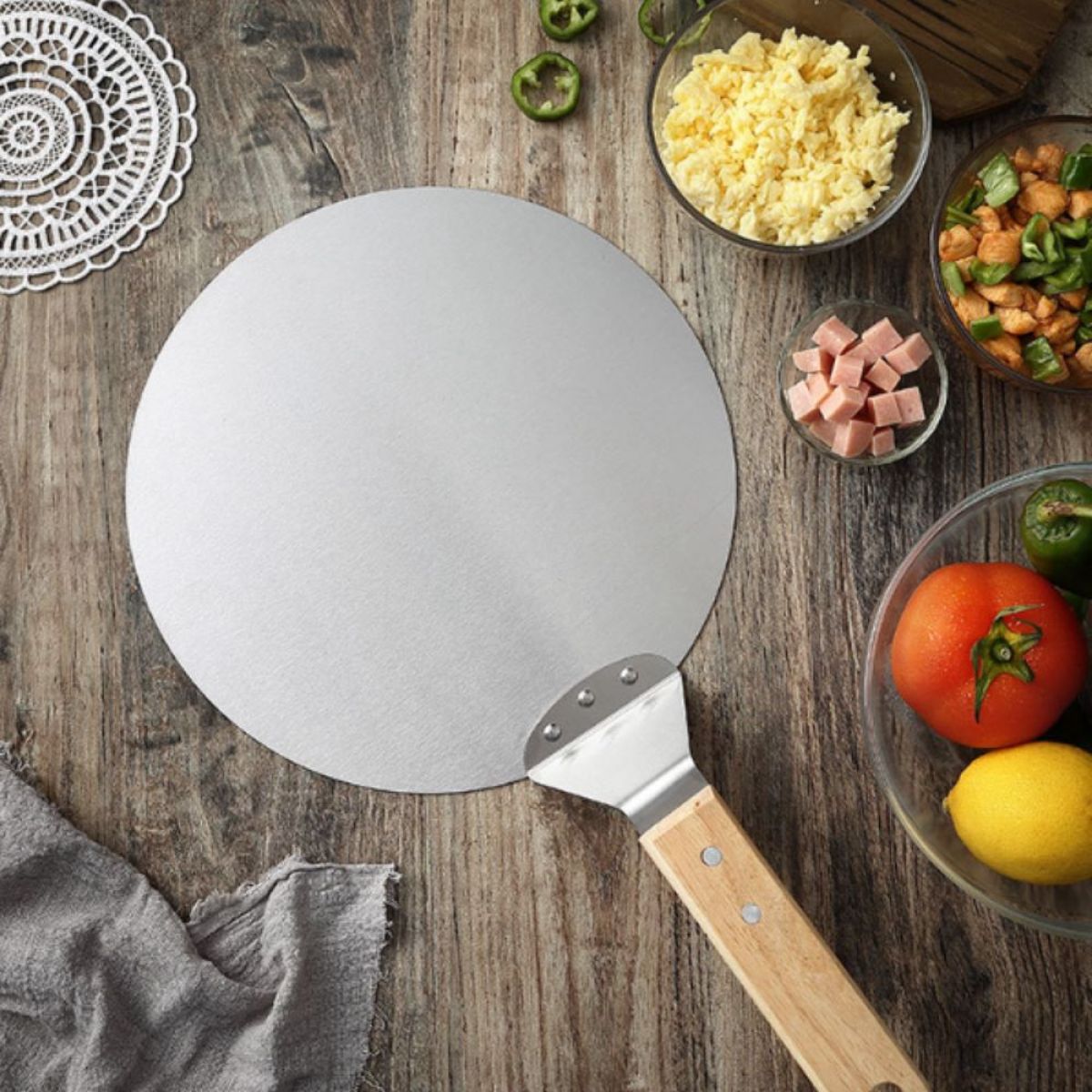 Držač za pizzu od nehrđajućeg čelika