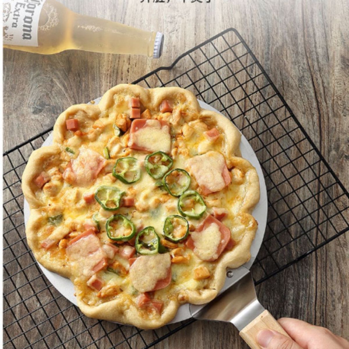 Držač za pizzu od nehrđajućeg čelika