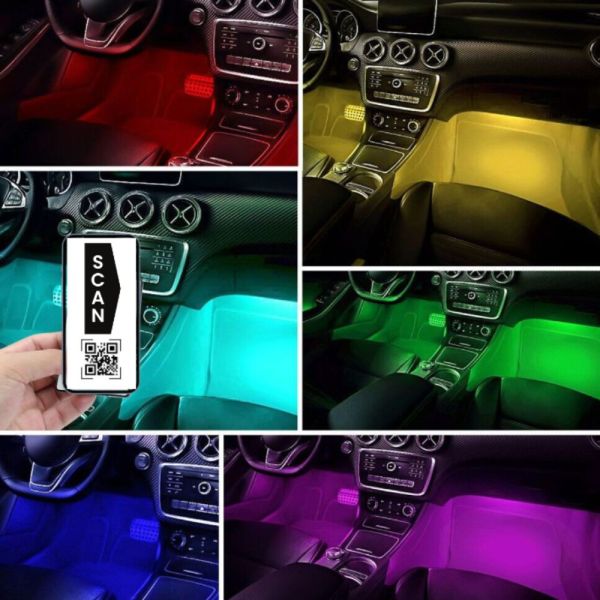 RGB Ambijetalno podno osvijetljenje automobila