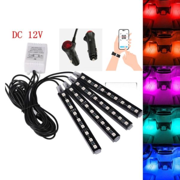 RGB Ambijetalno podno osvijetljenje automobila