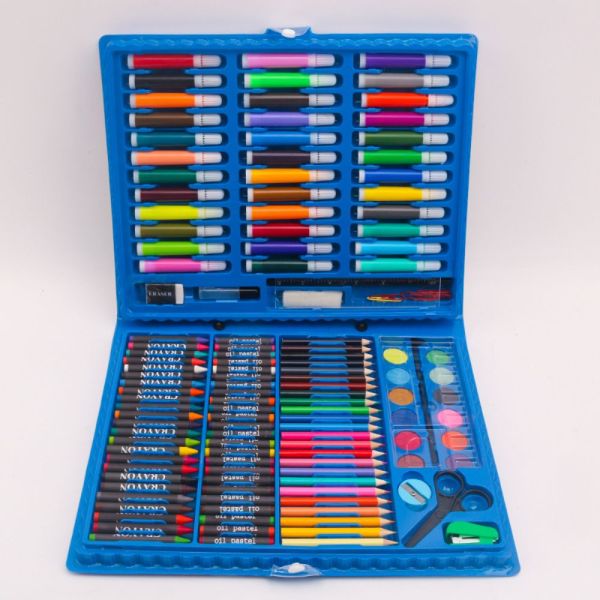Šolski set likovnih pripomočkov 150 kosov