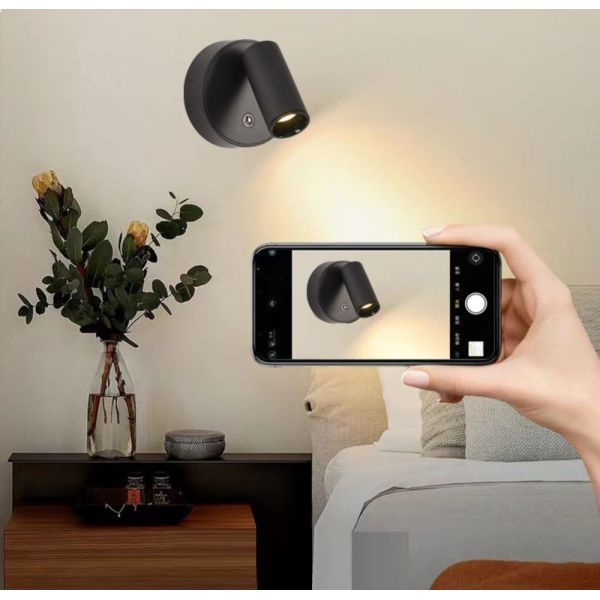 LED vrtljiva stenska svetilka - Flexy