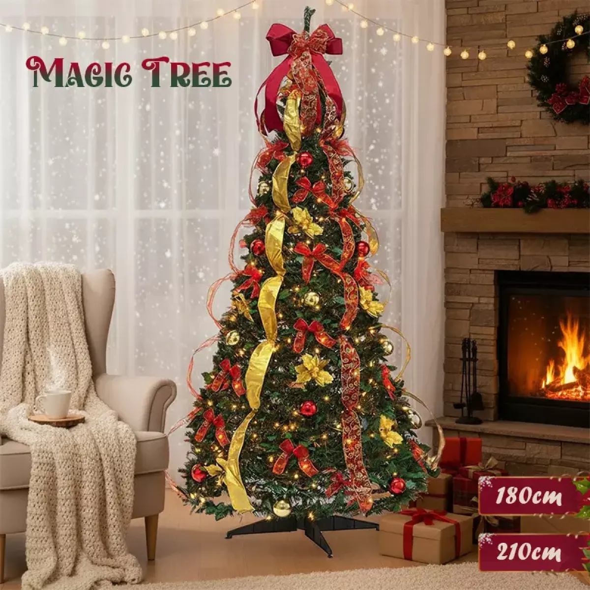 Magic Tree Božićno Drvce – Ukrašeno i spremno u 1 minuti