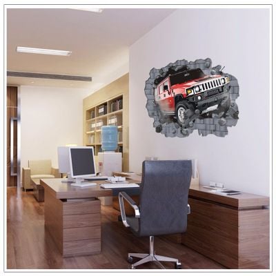 3D wall sticker Off road dimenzije 70x100cm