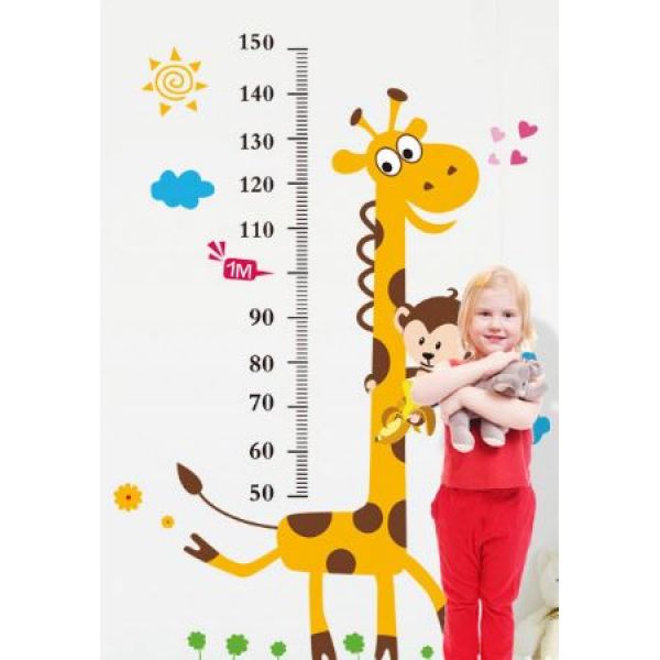 Zidne naljepnice za mjerenje visine vaše djece! 