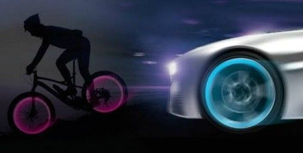 (1 par) Cool LED kapice za Vaš bicikli, motor ili čak automobil 