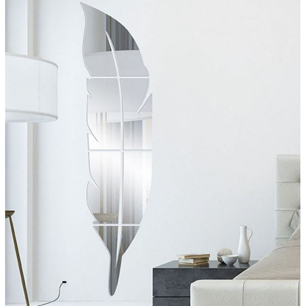 Zrcalna naljepnica za zid 120cm