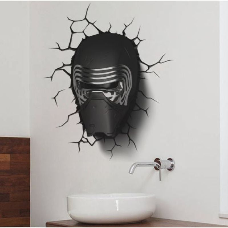 3D wall sticker Kylo ren dimenzije 50x60 cm