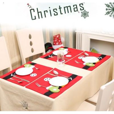 bozicni podmetac za stol 45x35 christmas 2u1