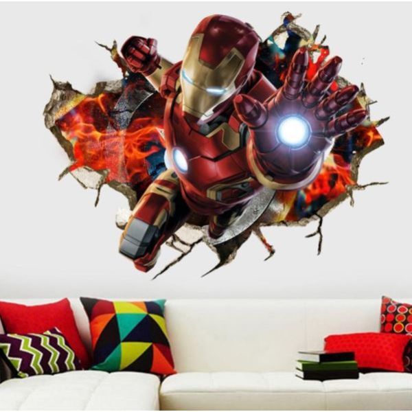 3D Wall sticker Iron Man