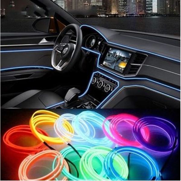 LED trak za osvetlitev okolice v notranjosti avtomobila 300 cm