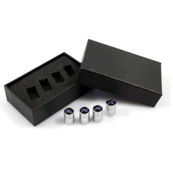 Metalne/alu/chrome kapice za ventile (4 kom paket)