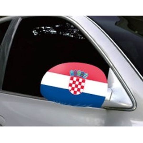 (2kom) Navijačka navlaka za retrovizor- Hrvatska