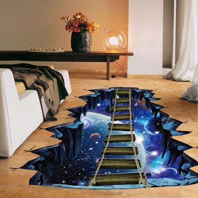 3D Wall sticker Space bridge dimenzije 90x60 cm