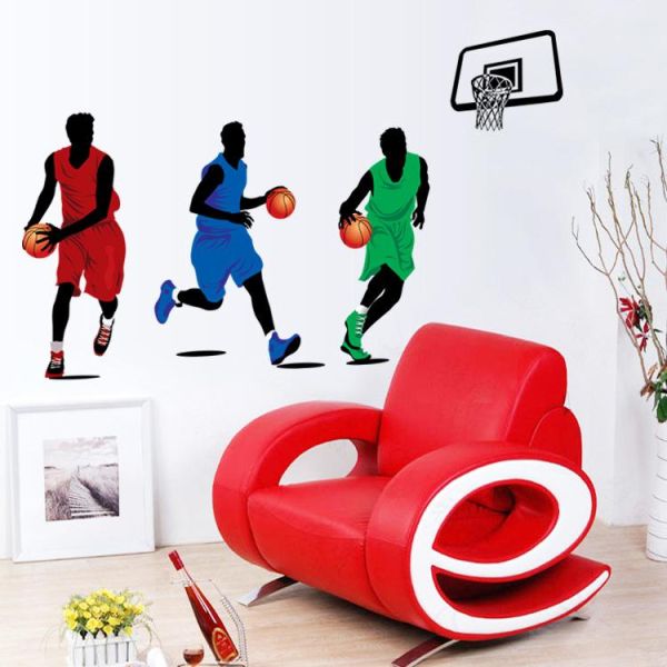 3D Wall sticker Sport Basketball Players dimenzije 90x160 cm