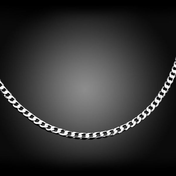 Muška ogrlica- visoko kvalitetna izrada od nehrđajućega čelika- okrugle alkice u nizu