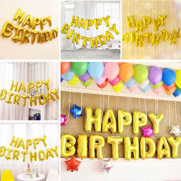 Folijski baloni "Happy Birthday"