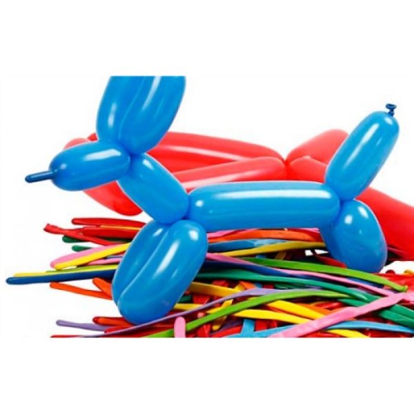 Baloni podolgovati za oblikovanje 200 kosov barvni miks